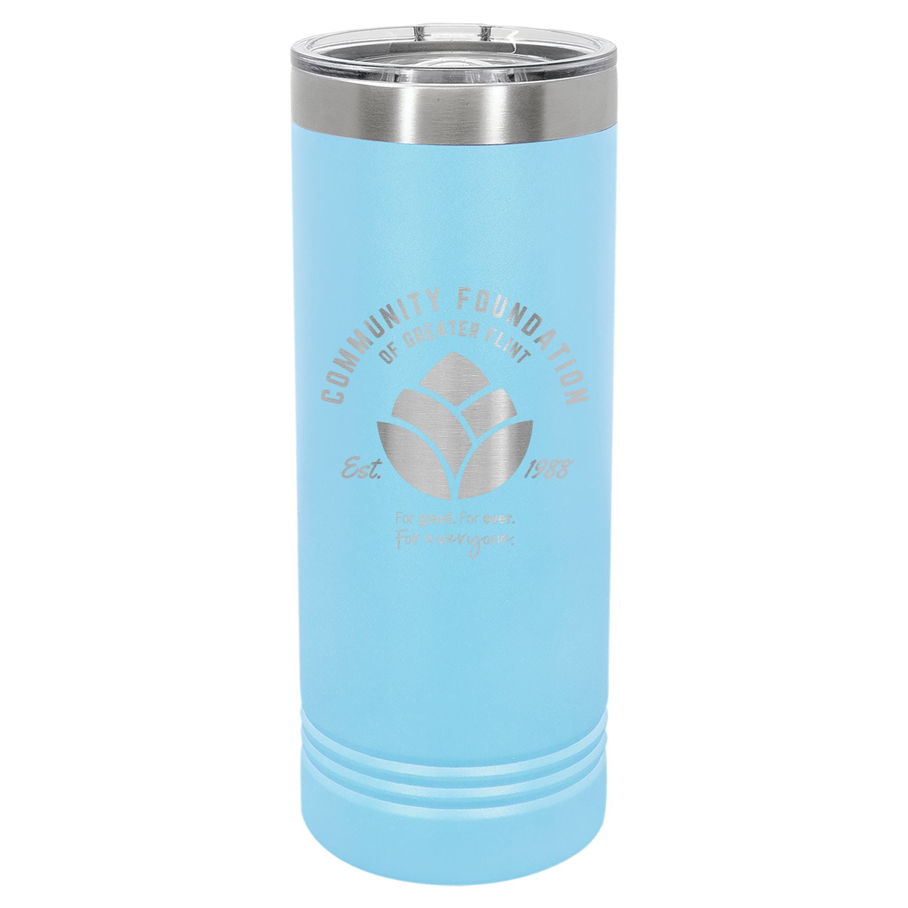 Community Foundation of Greater Flint Engraved 22oz Skinny Tumbler