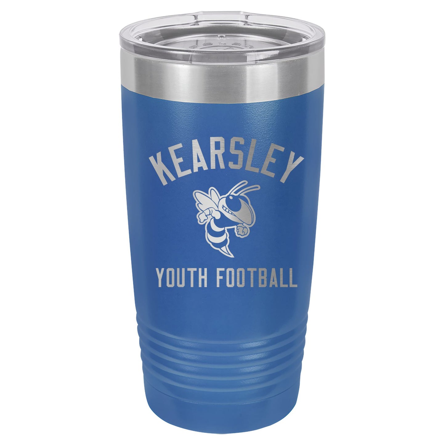 Kearsley Football Engraved 20 oz Ringneck Tumbler