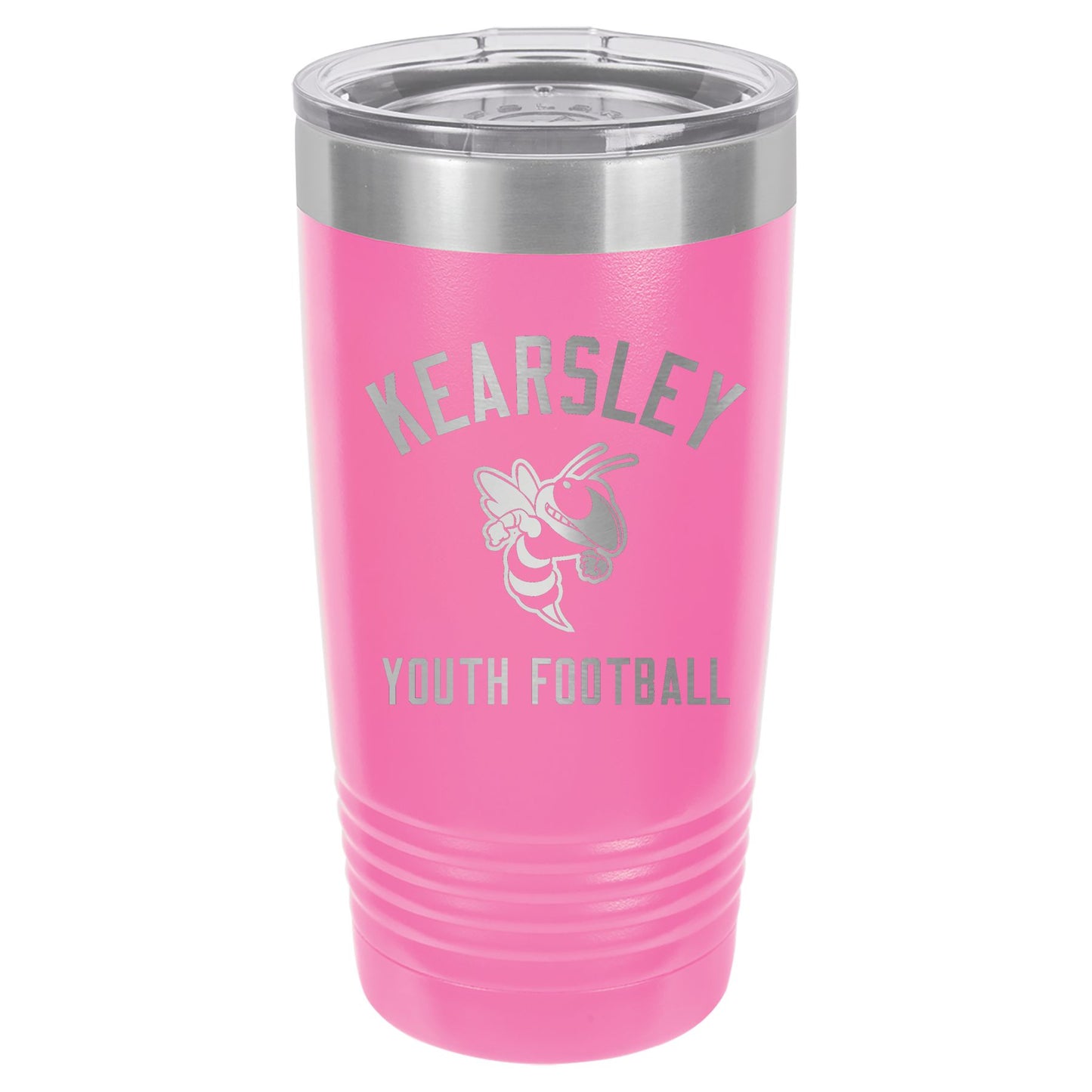 Kearsley Football Engraved 20 oz Ringneck Tumbler