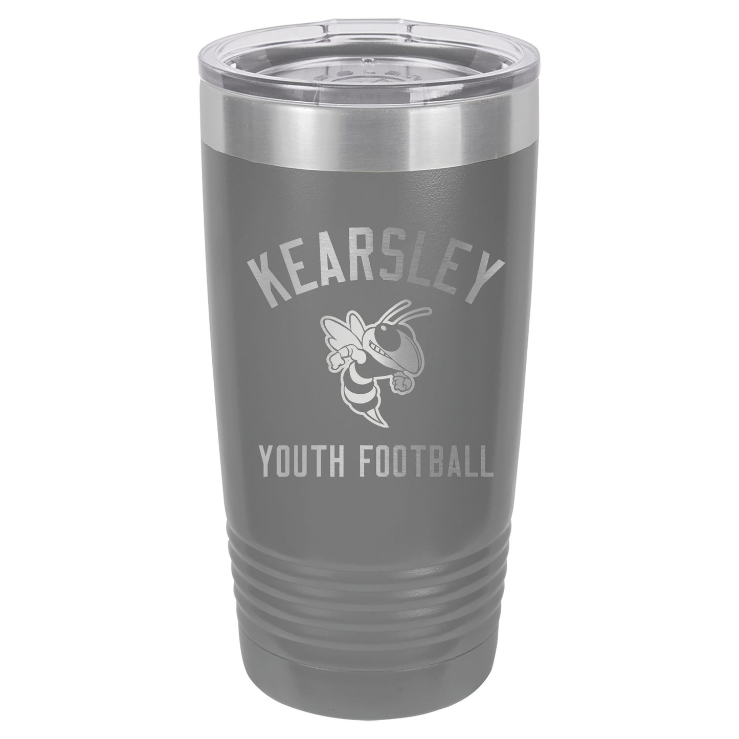 Kearsley Football Engraved 20 oz Ringneck Tumbler