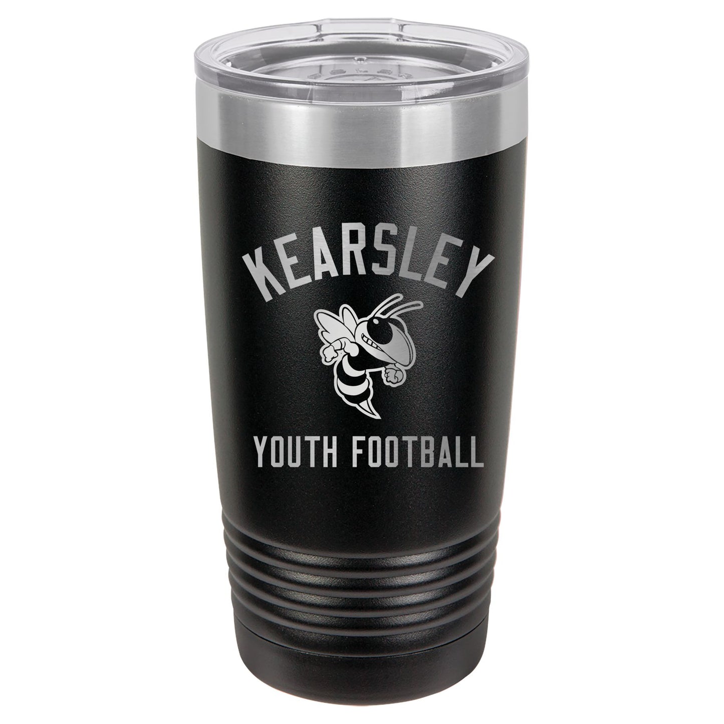Kearsley Football Engraved 20 oz Ringneck Tumbler