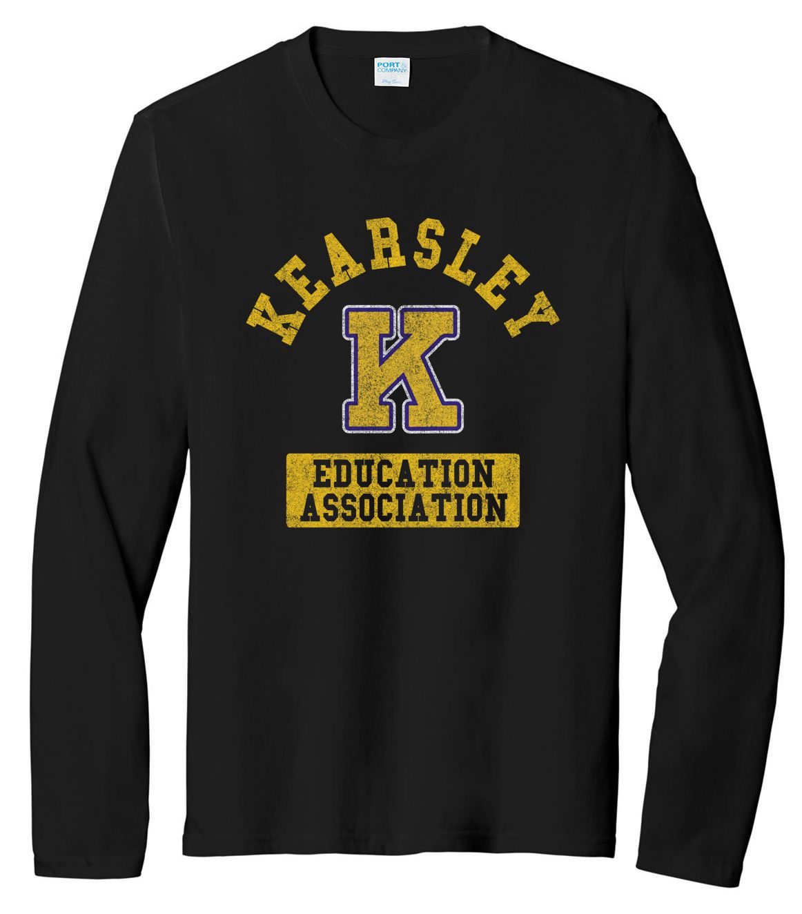 Kearsley Education Association Tri-Blend Long Sleeve