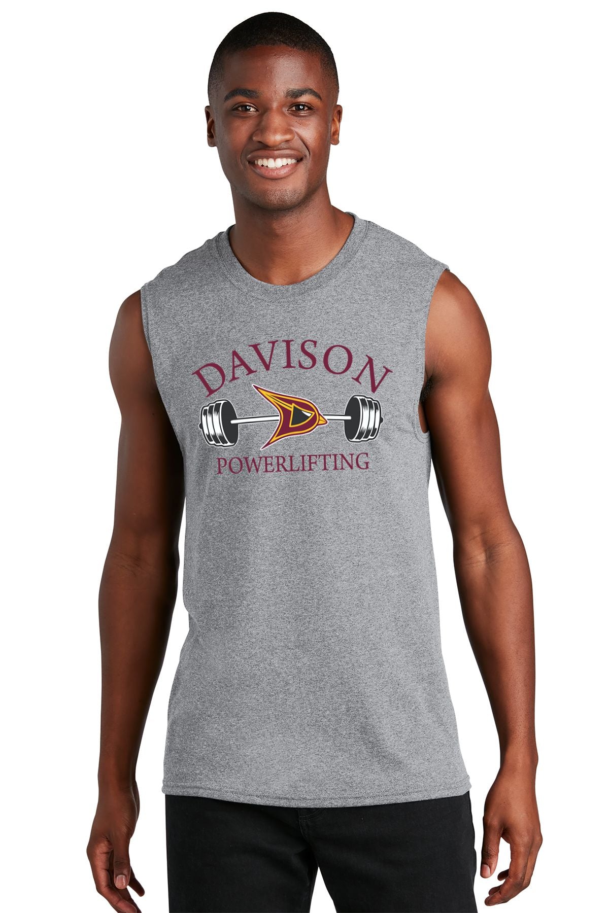 Davison Powerlifting Core Cotton Sleeveless Tee