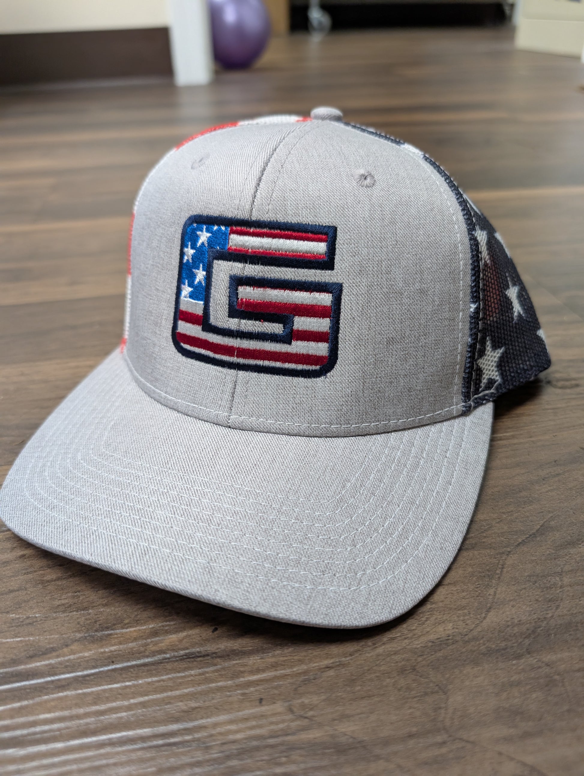 Goodrich Flag Logo Mesh Snapback Hat
