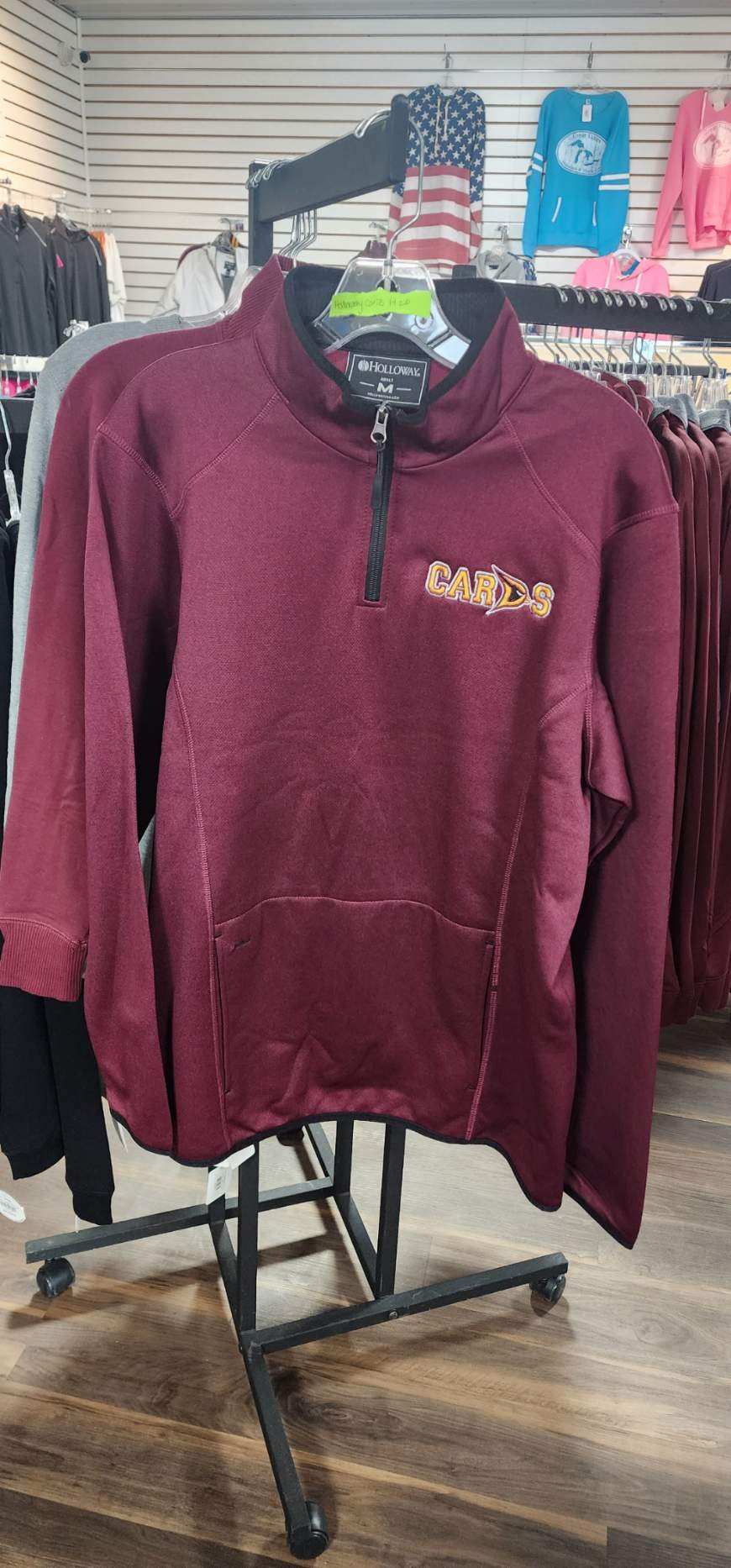 Holloway Davison Cards 1/4 zip