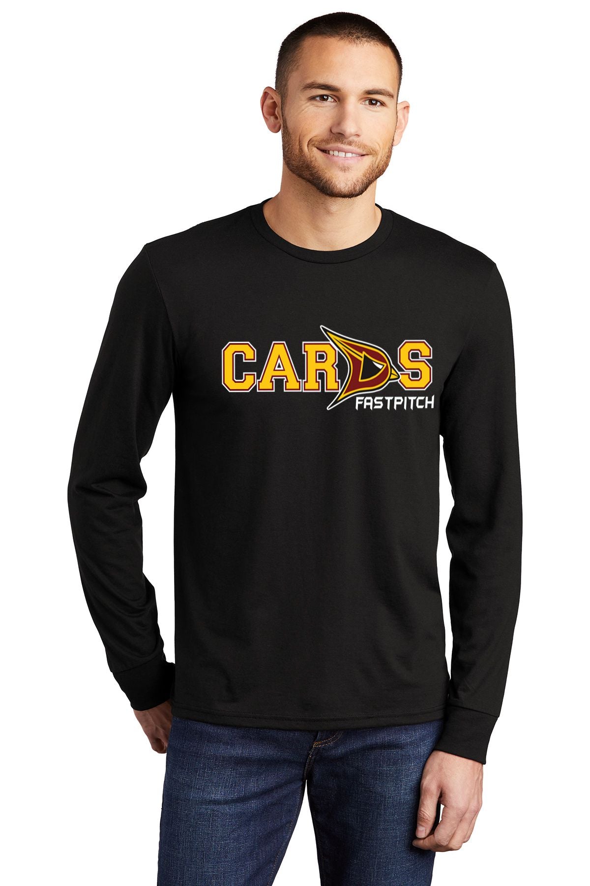 Cards Fastpitch Soft Feel Long Sleeve Tee