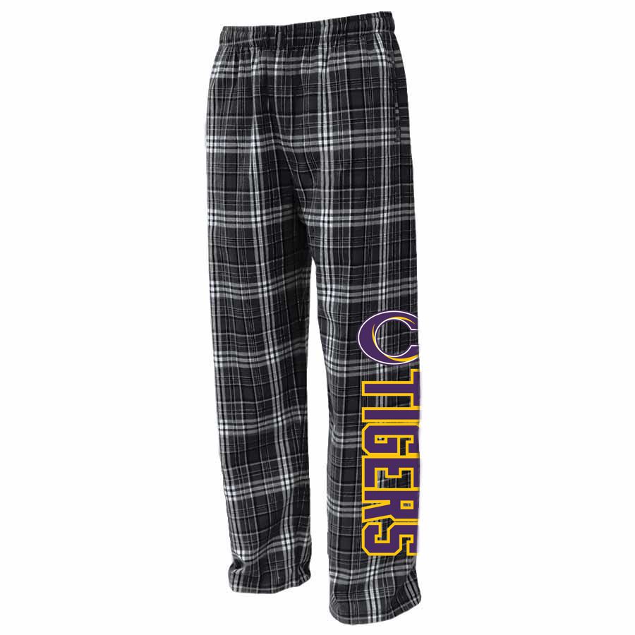 Caro Tigers Flannel Pajama Pant - Schall
