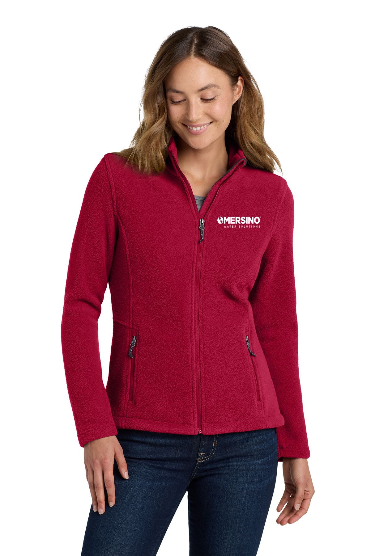 Mersino Ladies Fleece Full Zip Jacket