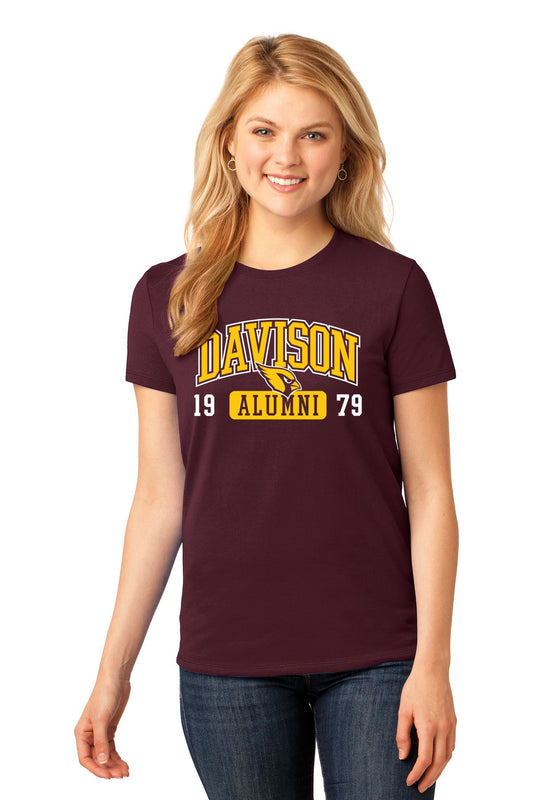 Davison Class of 79 Ladies Basic T-shirt