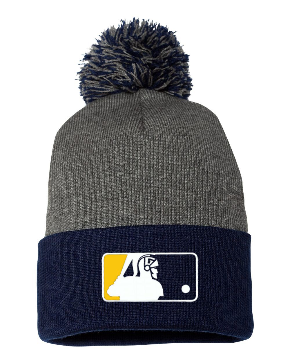 Goodrich Baseball Pom-Pom 12" Knit Beanie