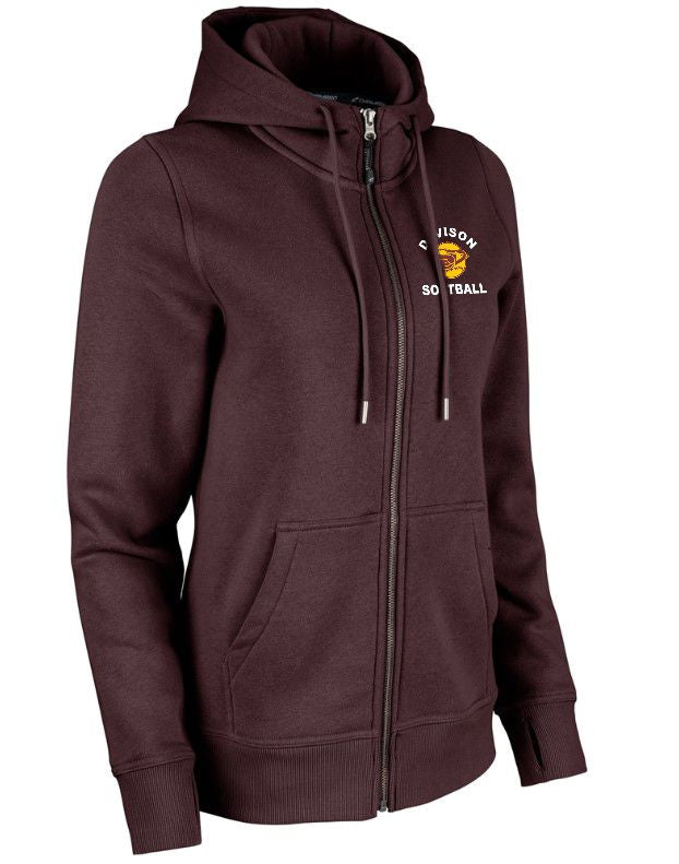 Davison Softball Victory Fleece Full Zip Jacket