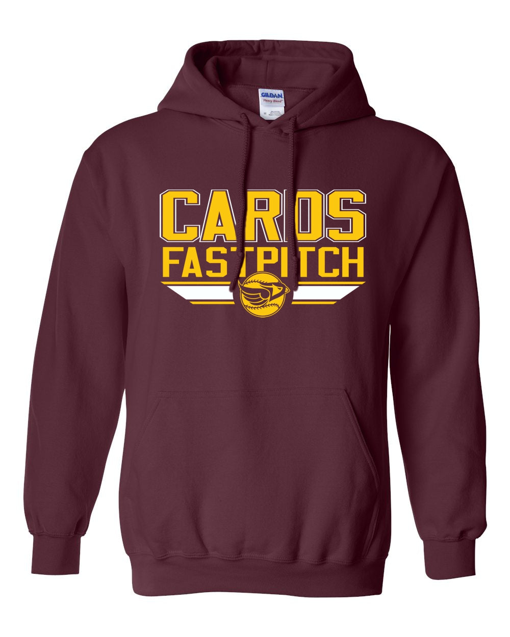 Cards Fastpitch Logo Hoodie - Bar Logo
