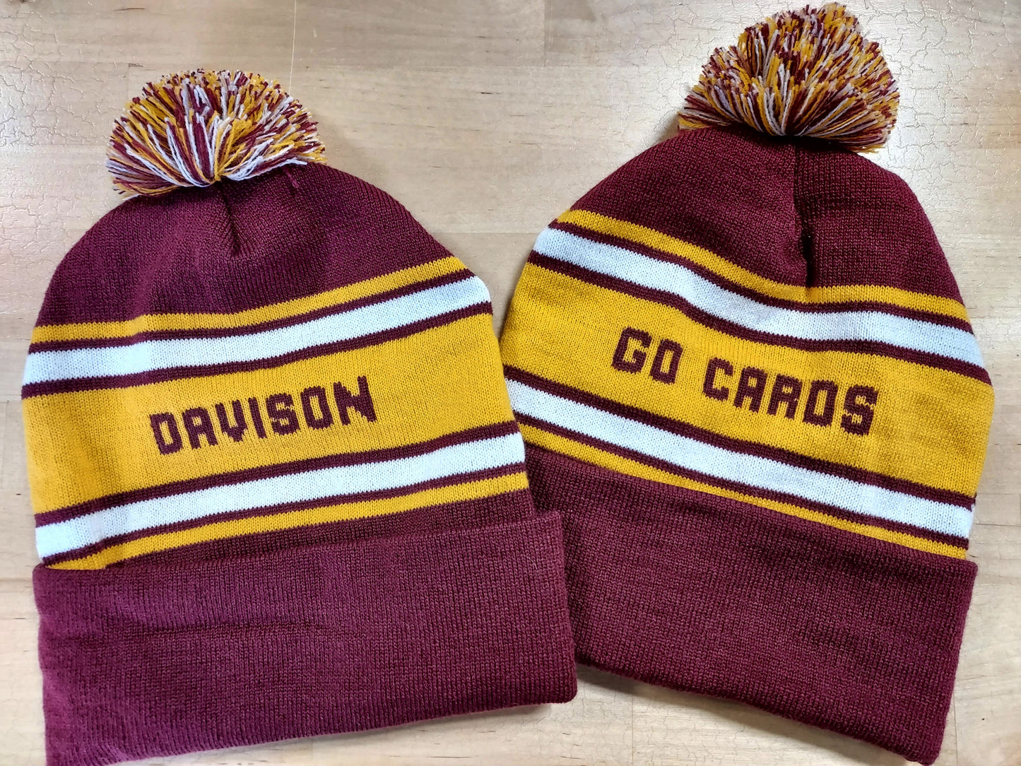 NEW Davison Cardinals Knit Beanie