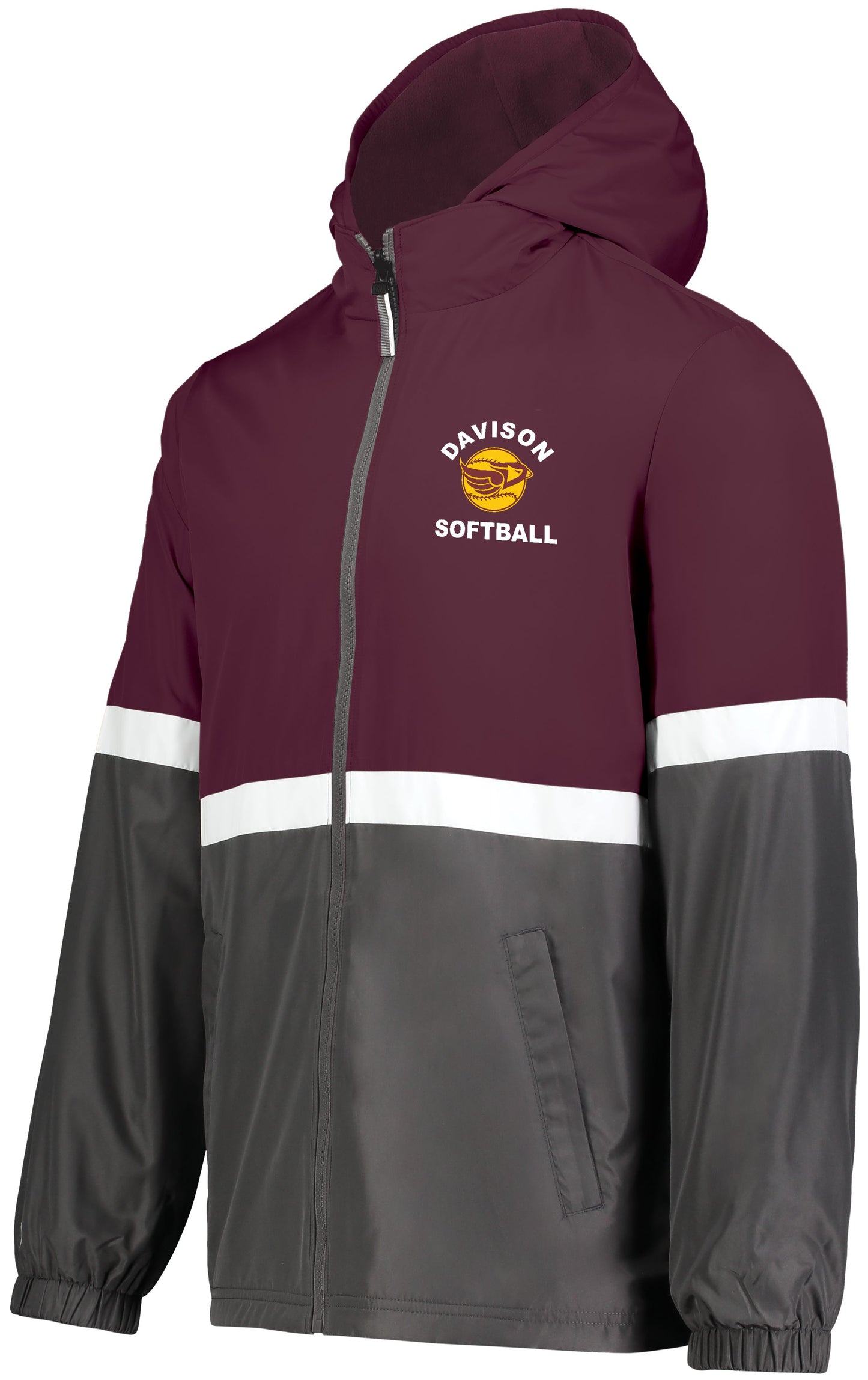 Davison Softball Turnabout Reversible Jacket