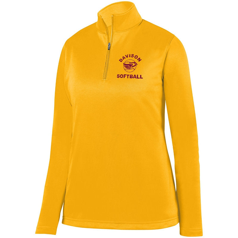 Davison Softball 1/4 Wicking Fleece Pullover