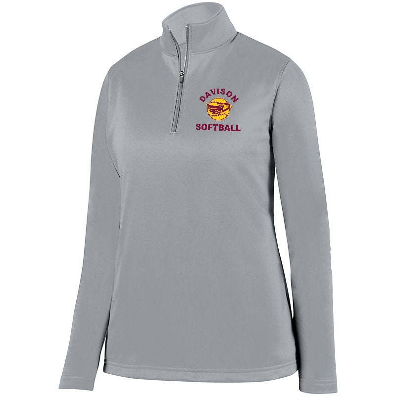 Davison Softball 1/4 Wicking Fleece Pullover