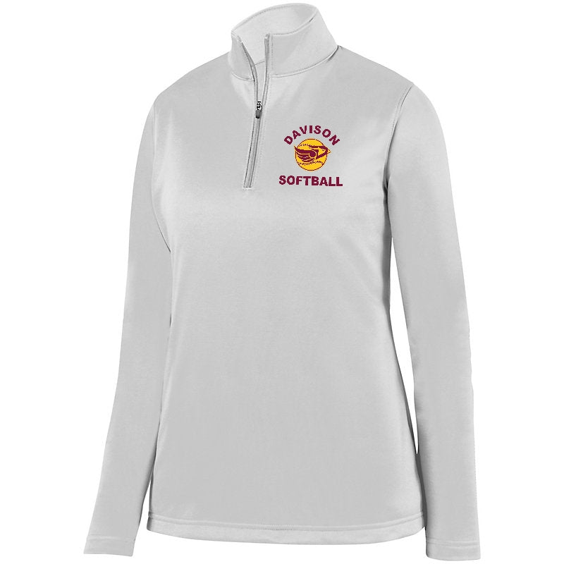 Davison Softball 1/4 Wicking Fleece Pullover