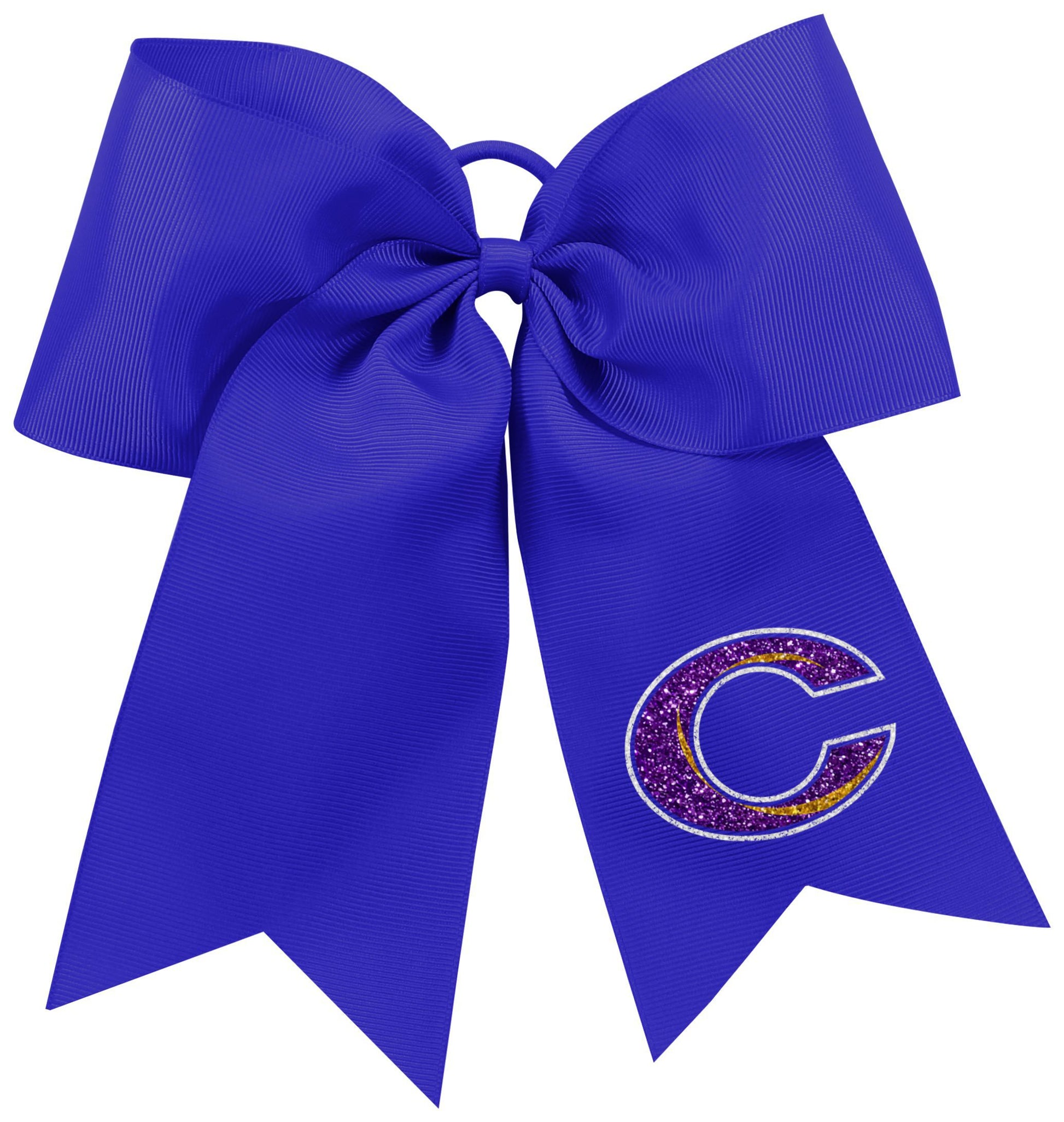 Caro Glitter Cardinal Hair Bow - Schall