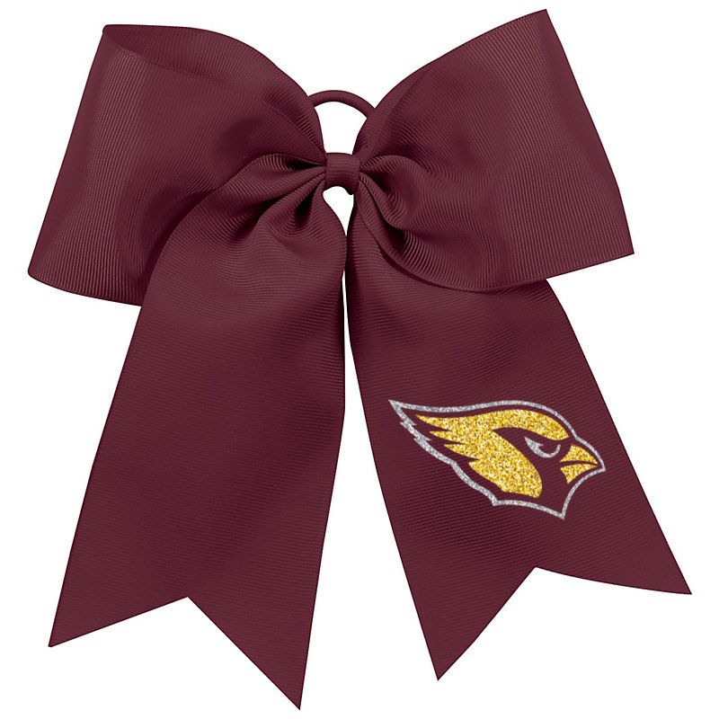 Davison Glitter Cardinal Hair Bow