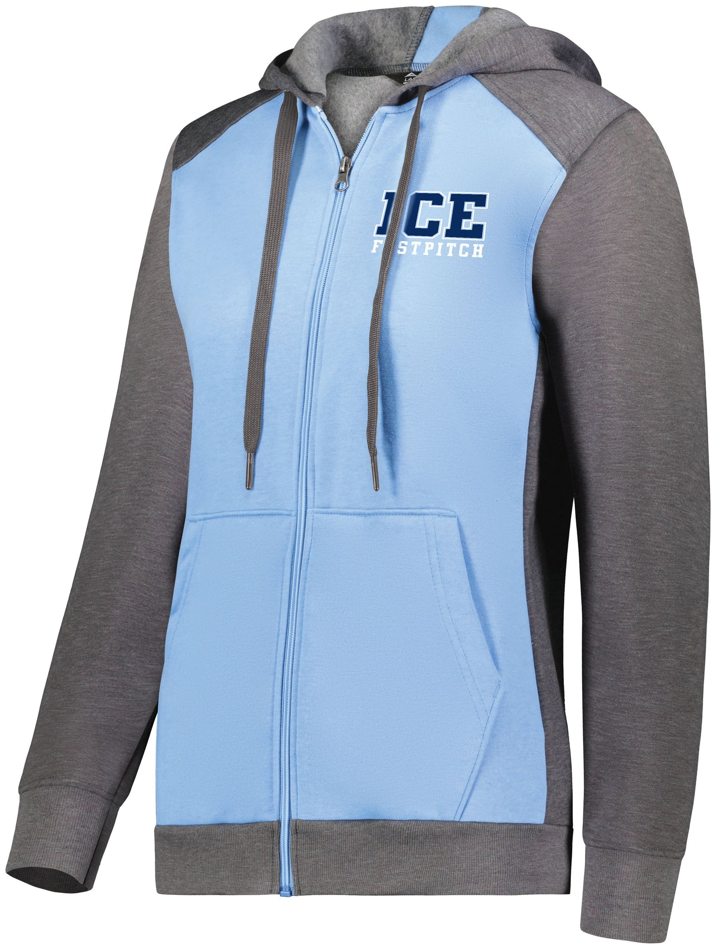 ICE Fastpitch Three Season Full Zip Hooded Sweatshirt