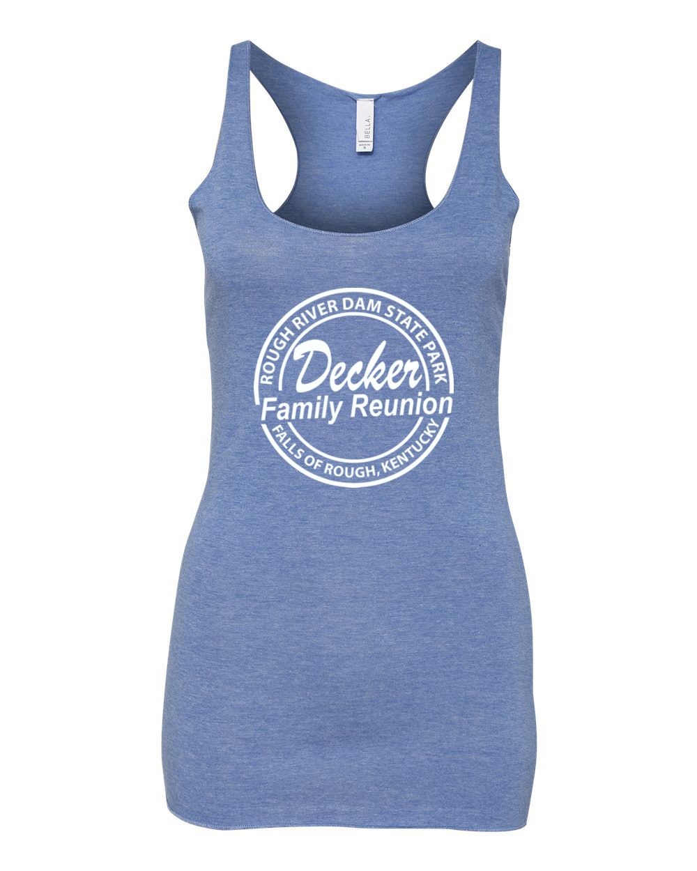 Decker Family Reunion Women's Triblend Racerback Tank