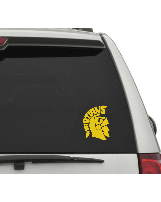 Martians Car Decal