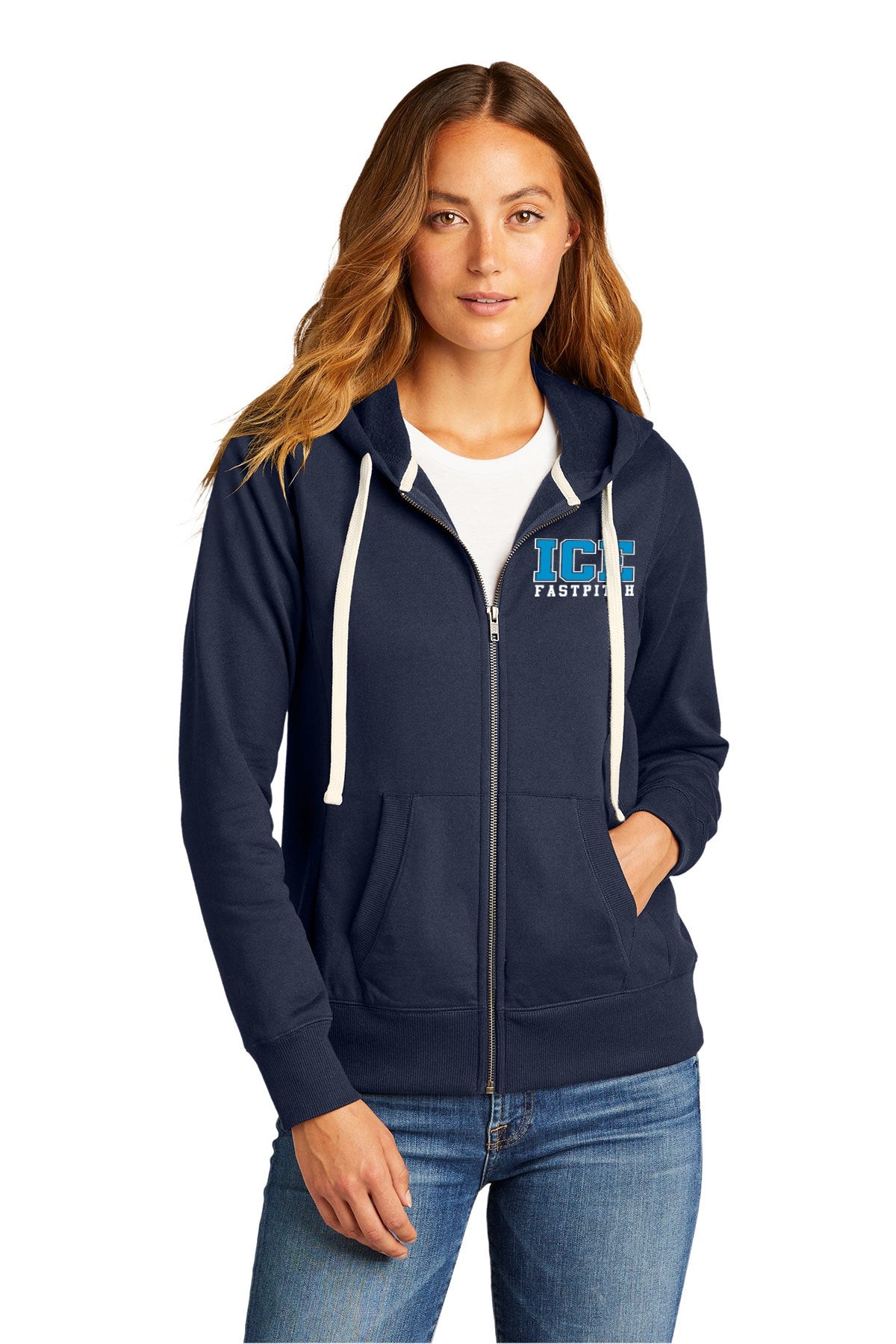 Ice Fastpitch Women’s Re-Fleece™ Full-Zip Hoodie