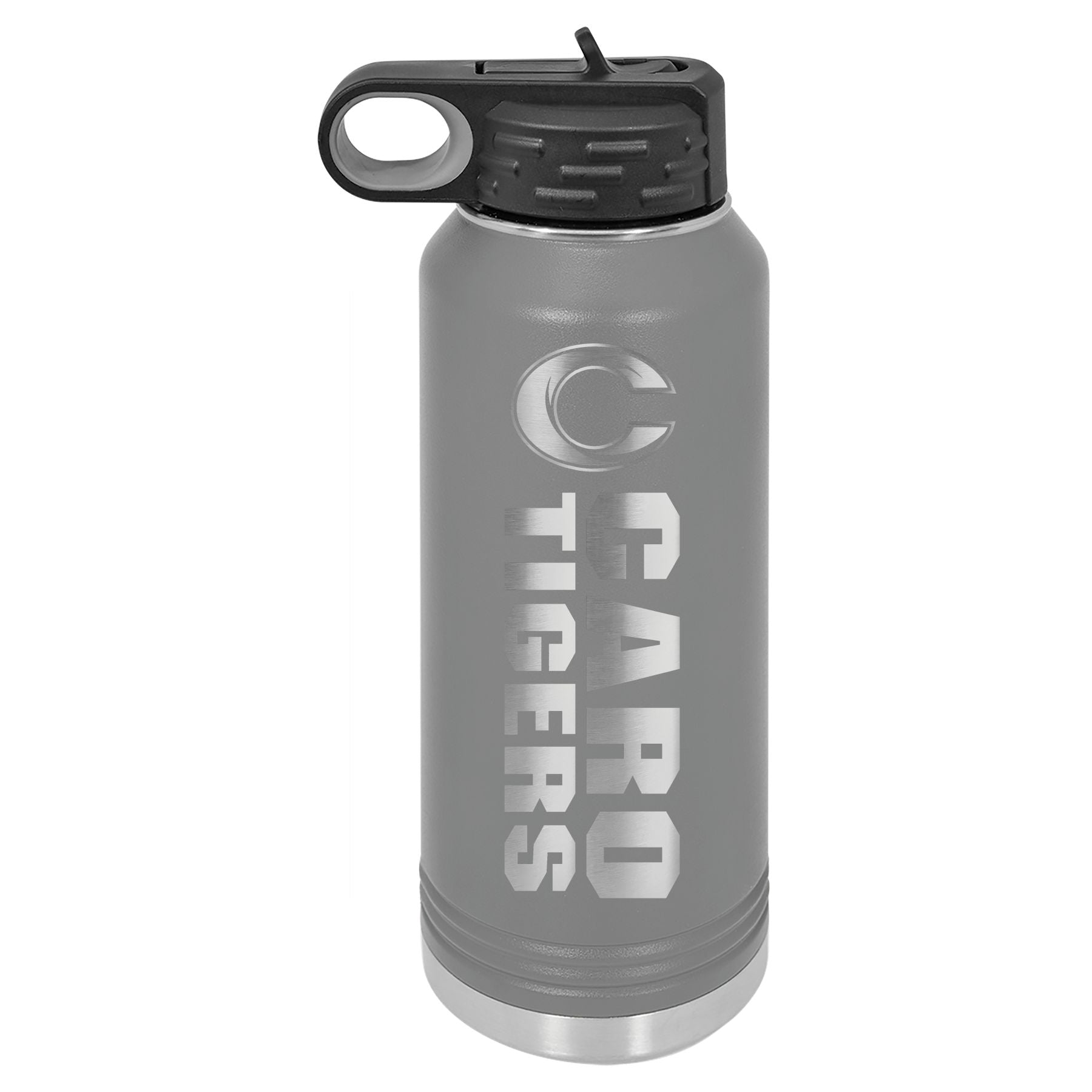 Caro Tigers Engraved 32oz Water Bottle - Schall