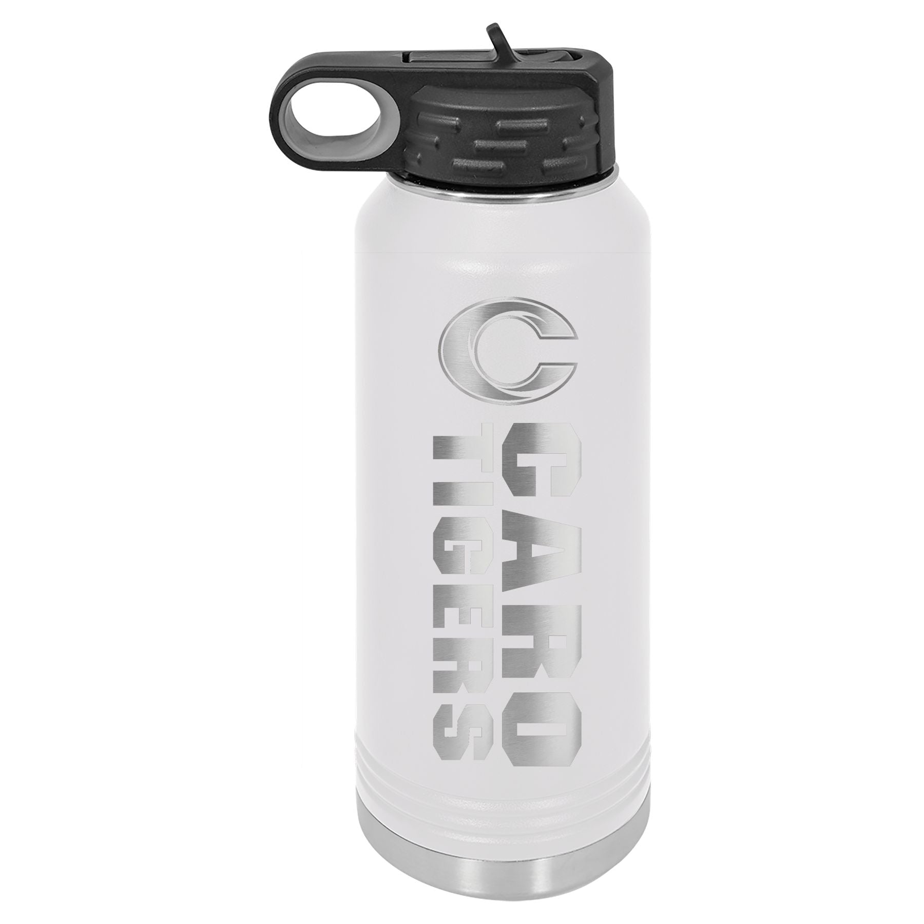 Caro Tigers Engraved 32oz Water Bottle - Schall