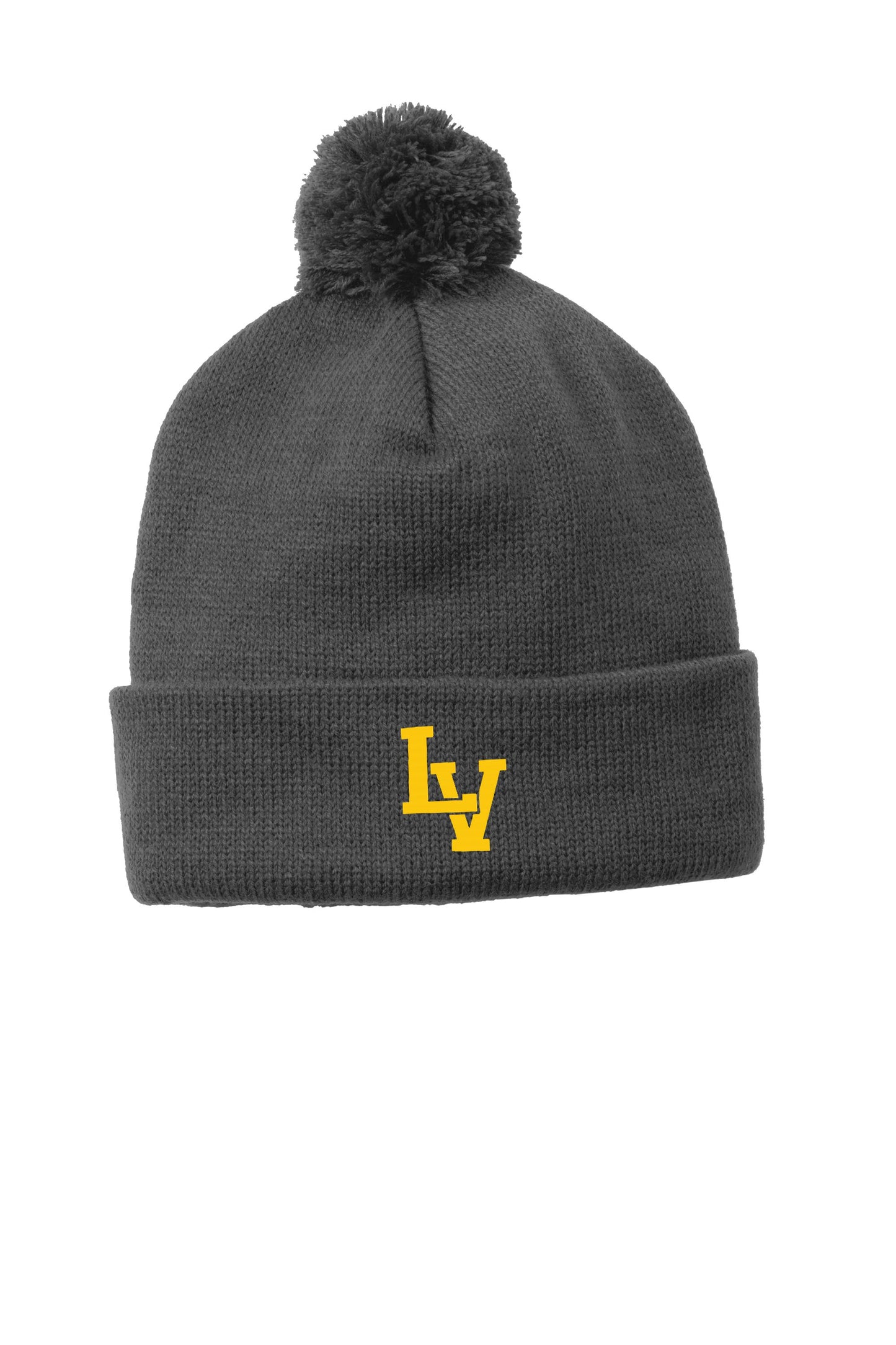 Lakeville Solid Pom Pom Beanie
