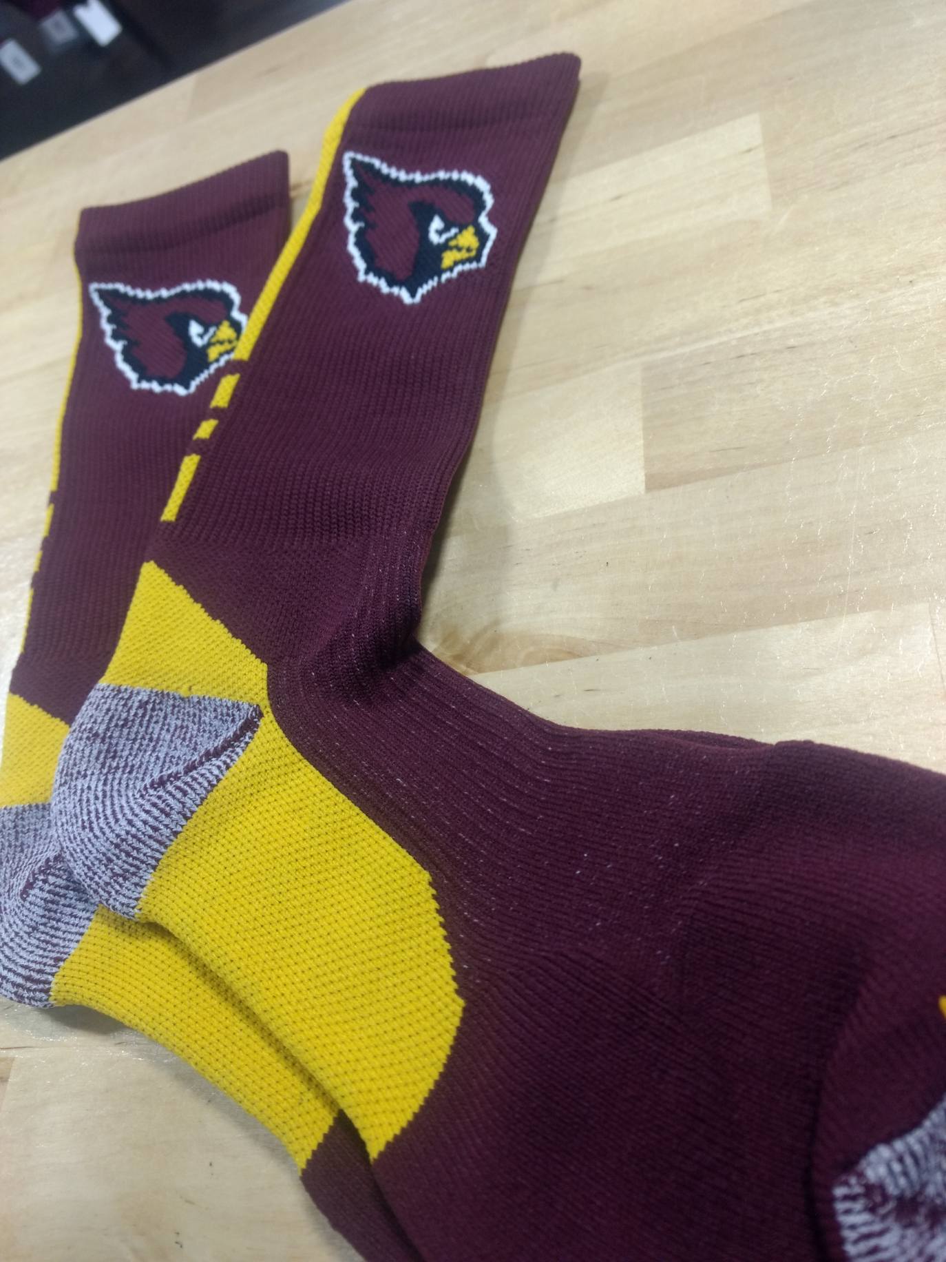 Davison Cardinal Socks (Multiple Sizes)