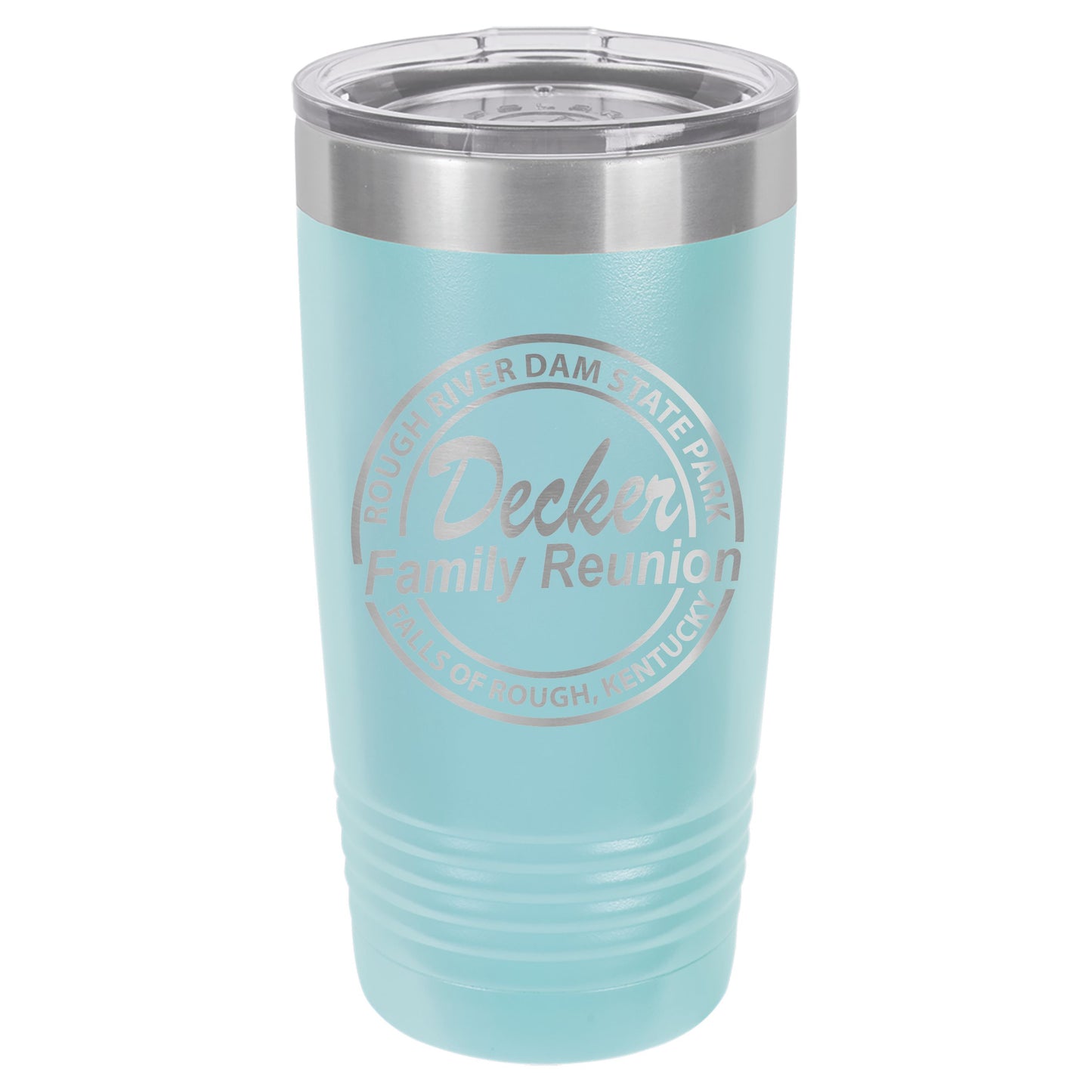 Decker Family Reunion Engraved 20oz Ringneck Tumbler