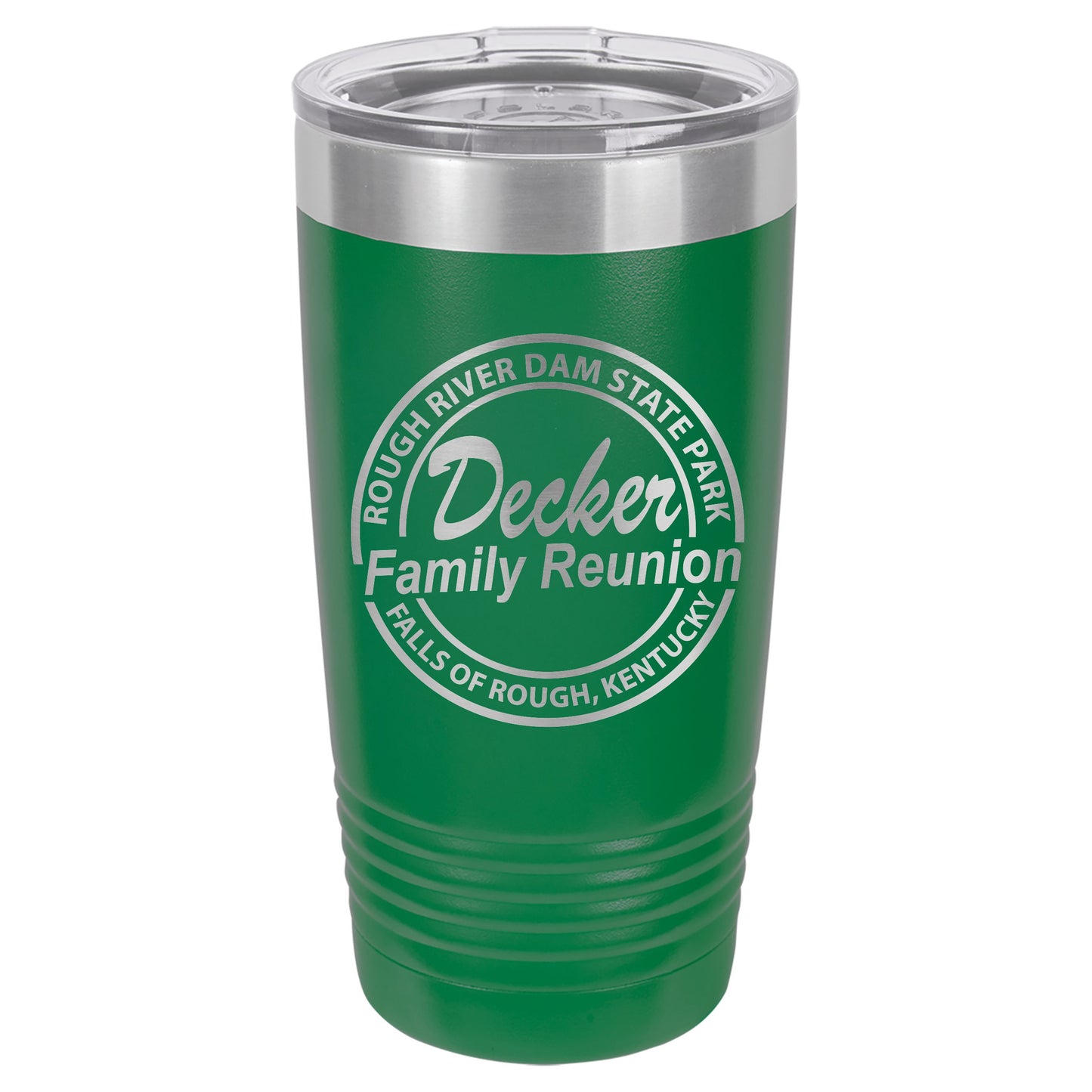 Decker Family Reunion Engraved 20oz Ringneck Tumbler