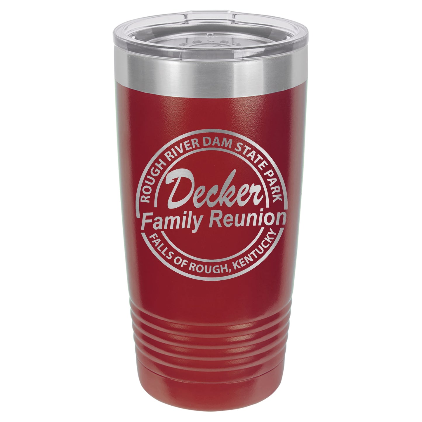 Decker Family Reunion Engraved 20oz Ringneck Tumbler