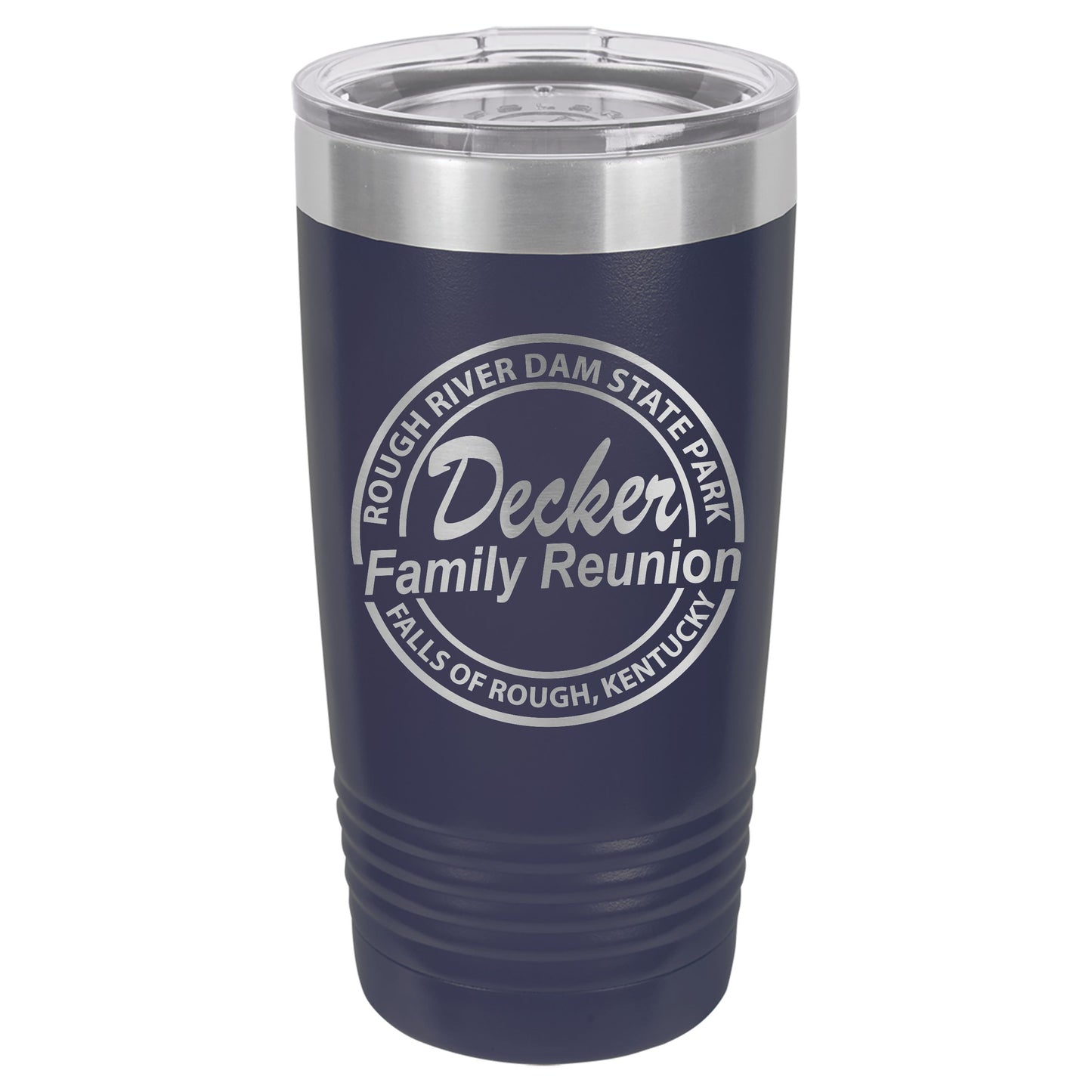 Decker Family Reunion Engraved 20oz Ringneck Tumbler