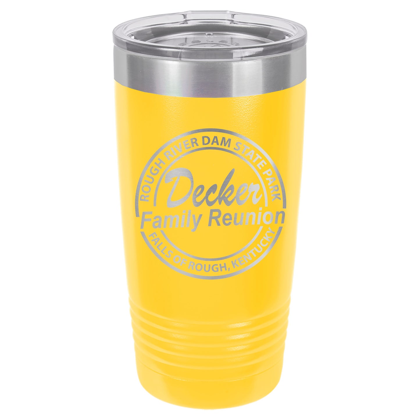 Decker Family Reunion Engraved 20oz Ringneck Tumbler