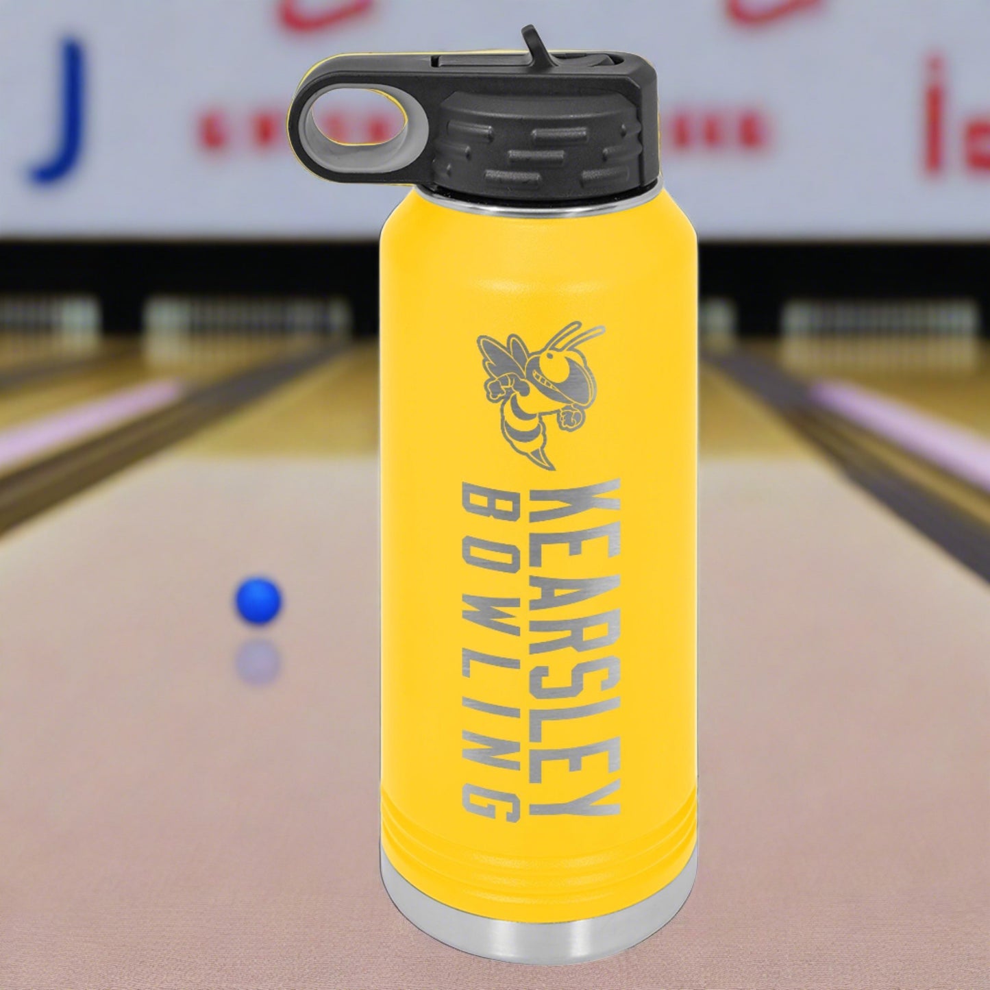 Kearsley Bowling Engraved 32oz Water Bottle