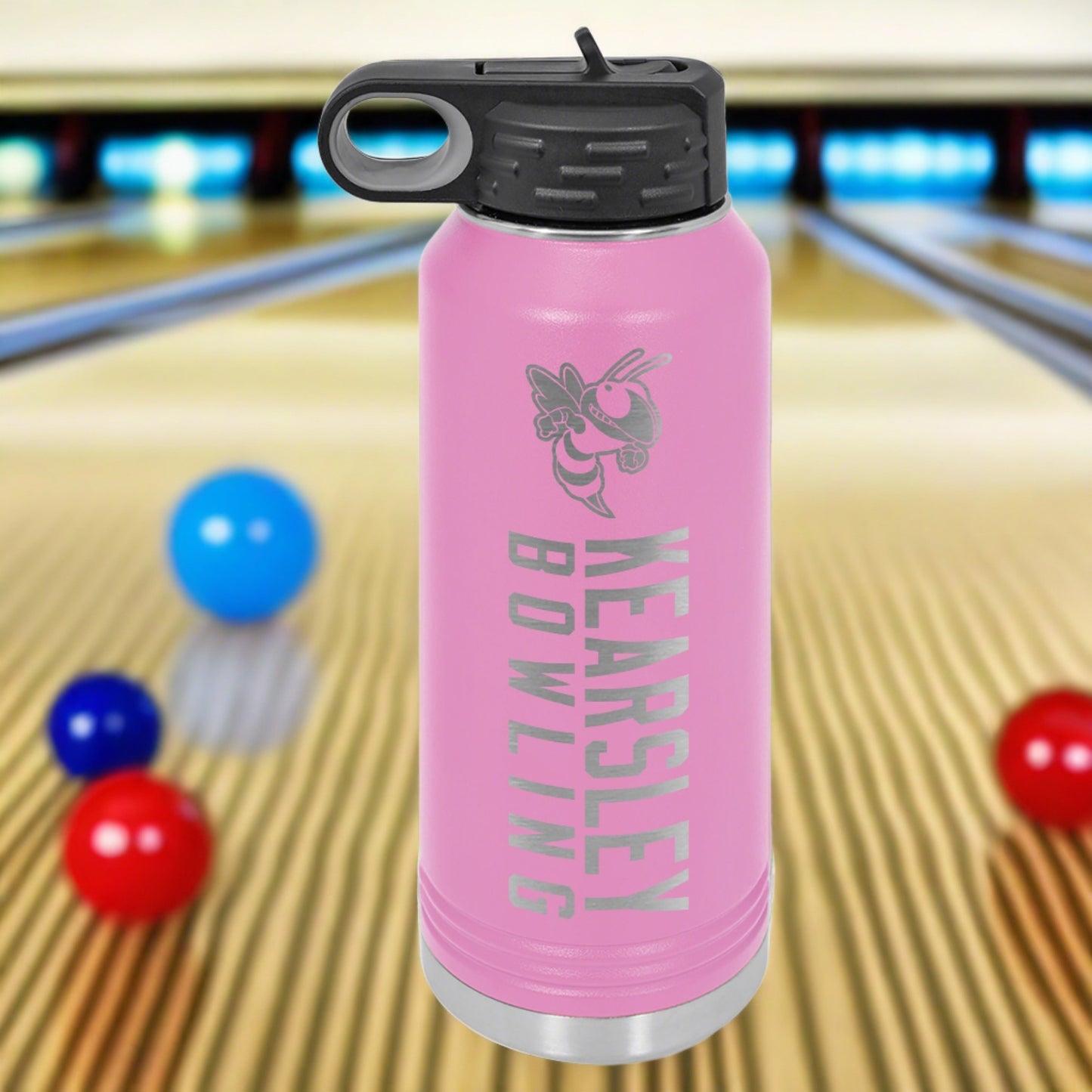 Kearsley Bowling Engraved 32oz Water Bottle