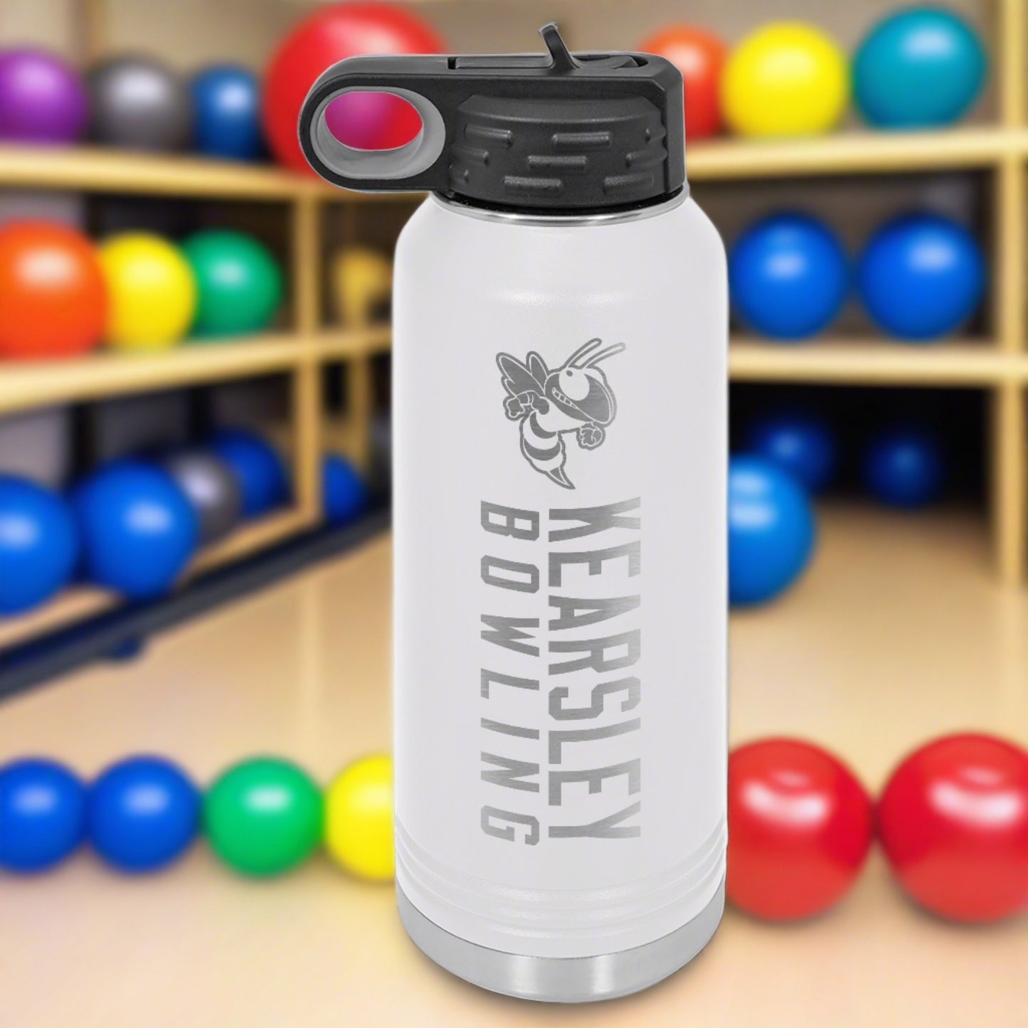 Kearsley Bowling Engraved 32oz Water Bottle