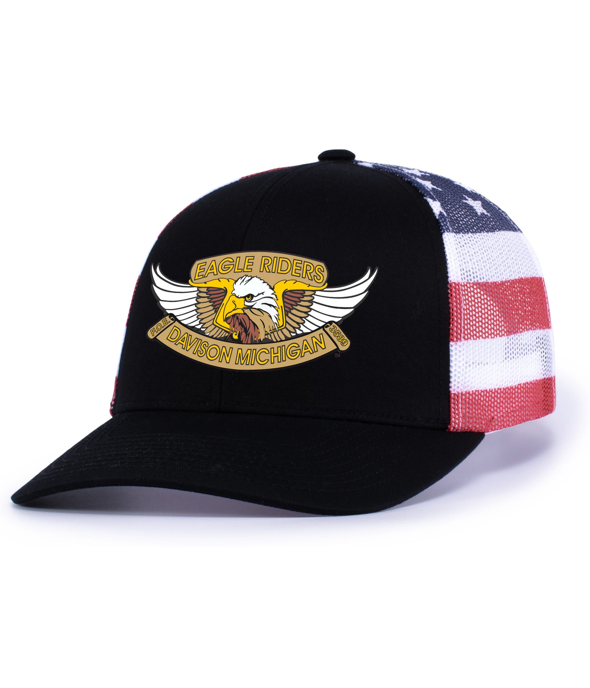 Davison Eagle Riders Printed Trucker Hat