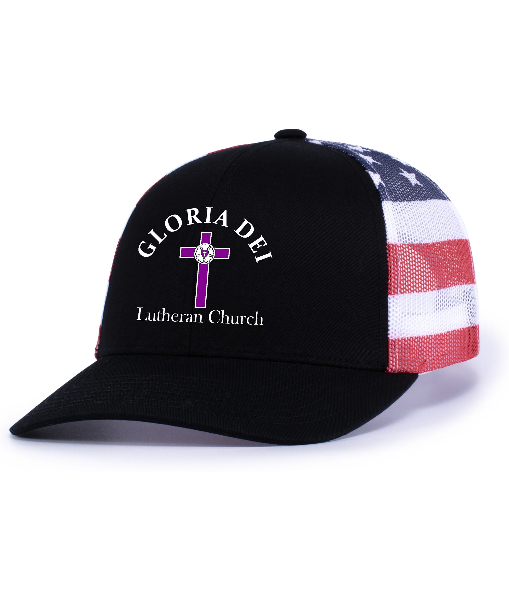Gloria Dei Lutheran Church Printed Trucker Hat