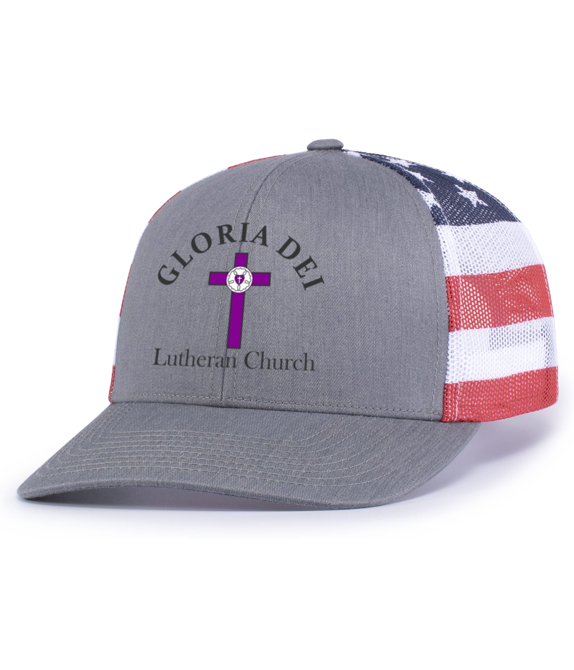 Gloria Dei Lutheran Church Printed Trucker Hat