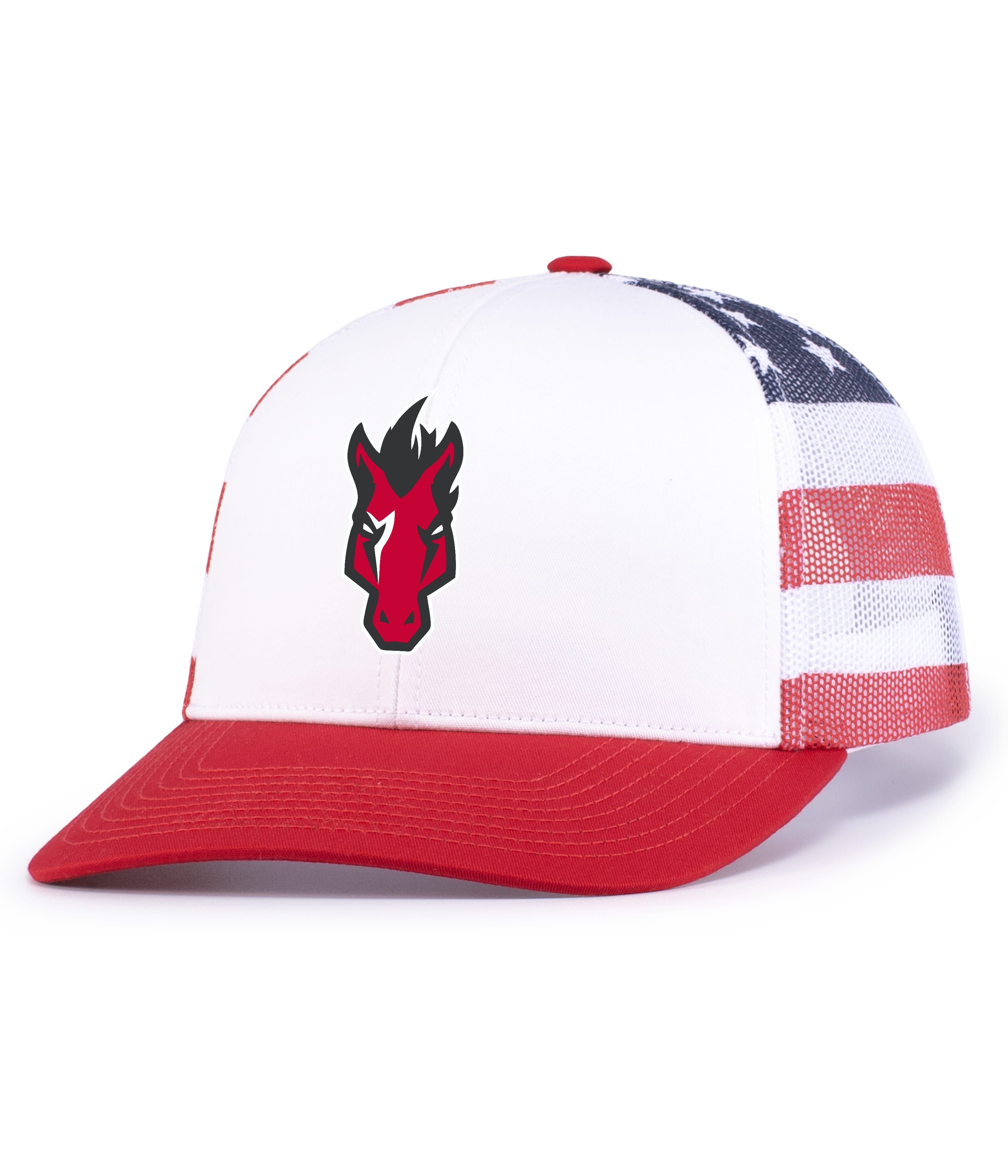 Mustangs Printed Trucker Hat