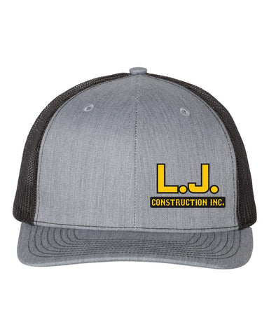 L.J. Construction Snap Back Hat