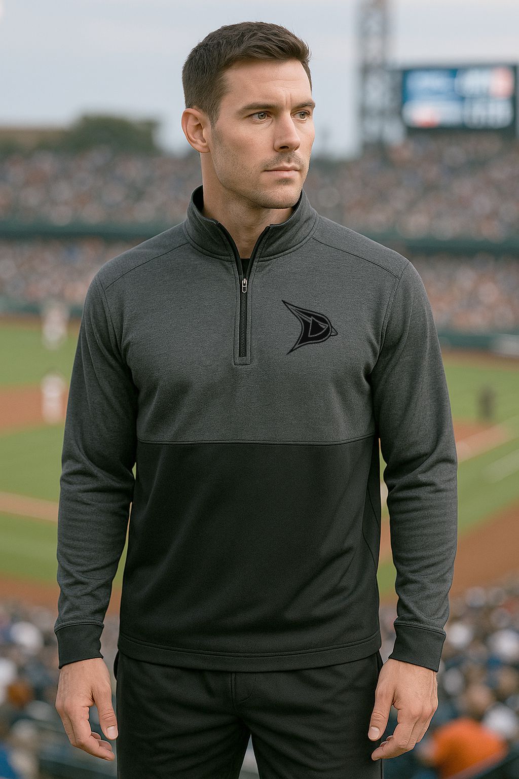 Davison Edge 1/4 Zip Warmup Jacket