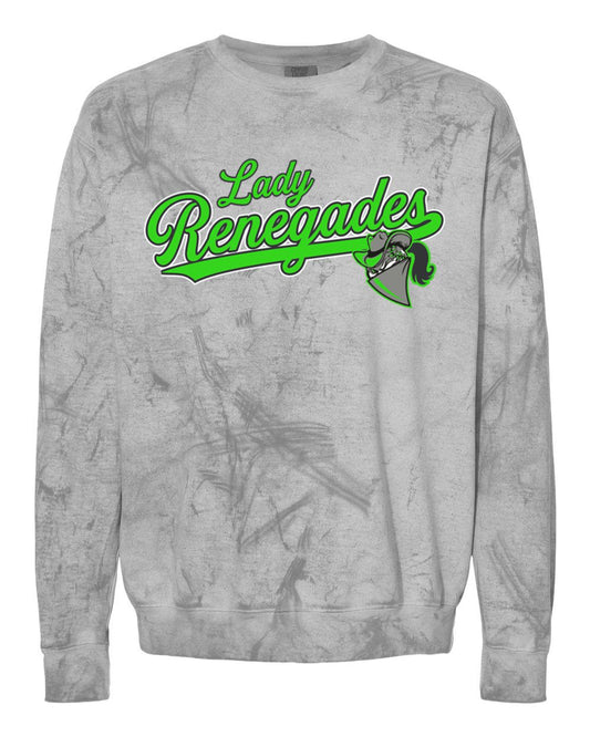 Lady Renegades Colorblast Crewneck Sweatshirt