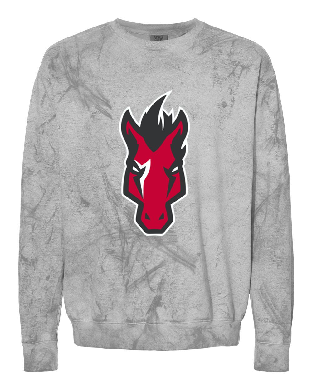 Mustangs Colorblast Crewneck Sweatshirt