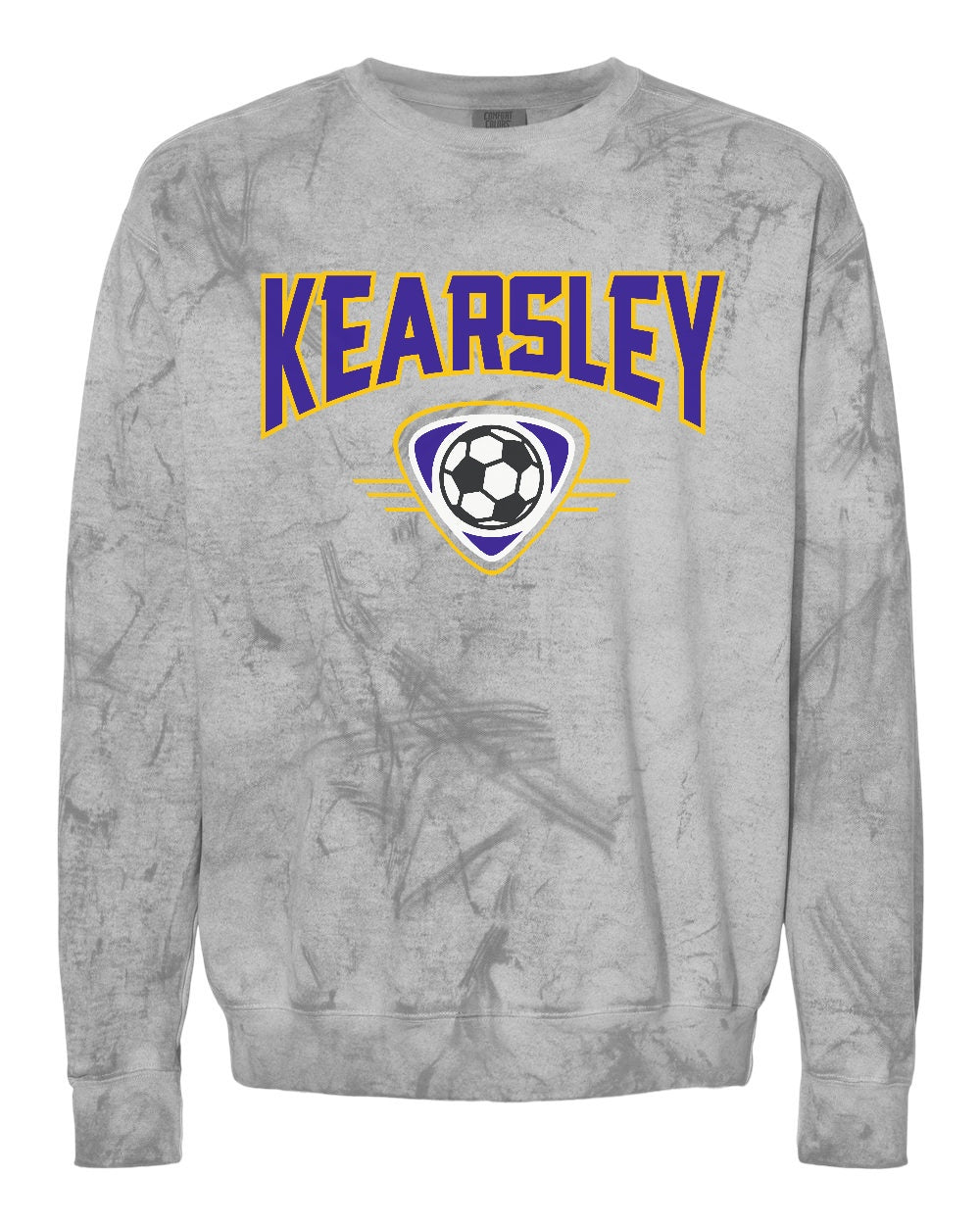 Kearsley Soccer Colorblast Crewneck Sweatshirt