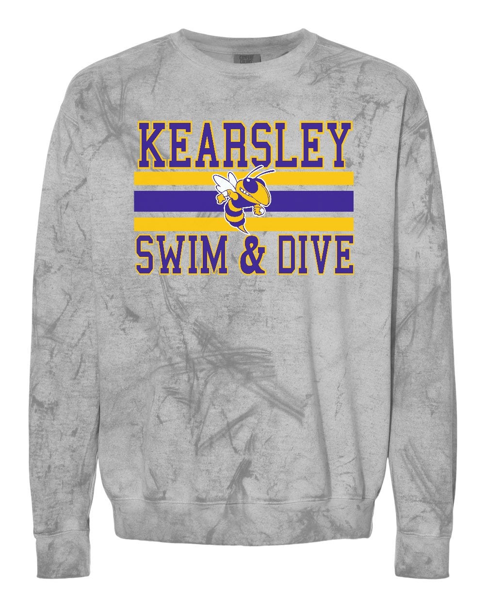 Kearsley Swim Colorblast Crewneck Sweatshirt