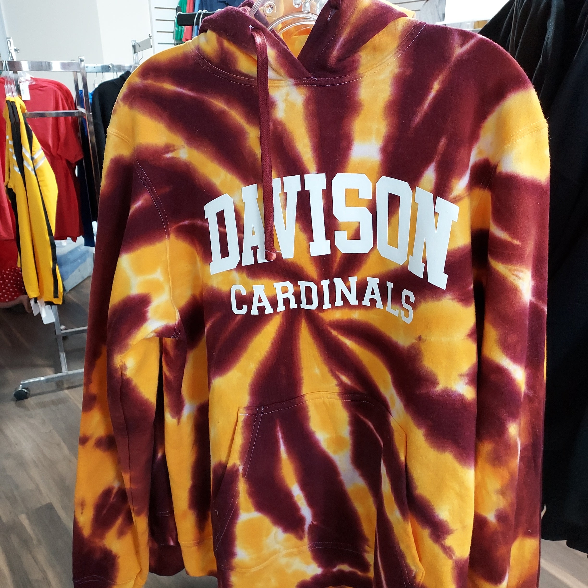 Davison Tie Dye Hooded Sweatshirt